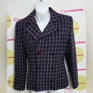 Amanda Smith Prite Plaid Blazer